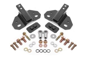 Ford Mustang Shock Mount - Rear - BMR Suspension - Steel - Black Hammertone - `24-`25